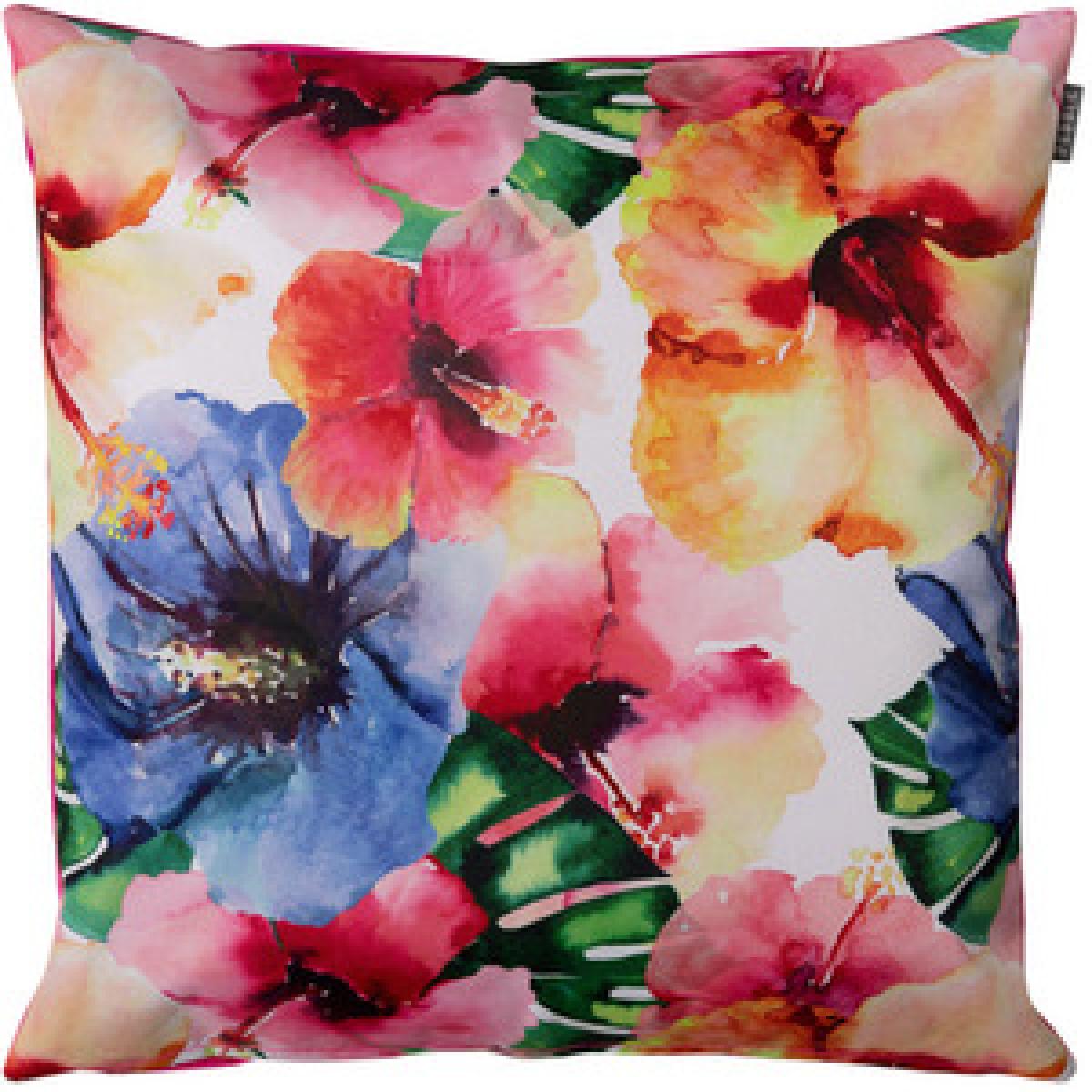 Hawaiian Bloom Outdoor Cushion - Floral Print/Pink – image 2