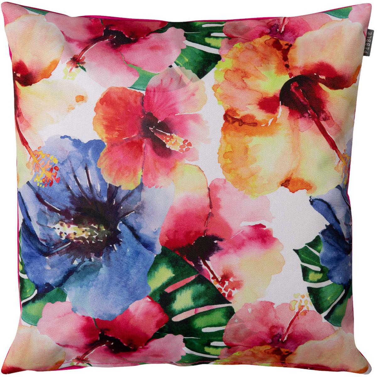 Hawaiian Bloom Outdoor Cushion - Floral Print/Pink – image 1