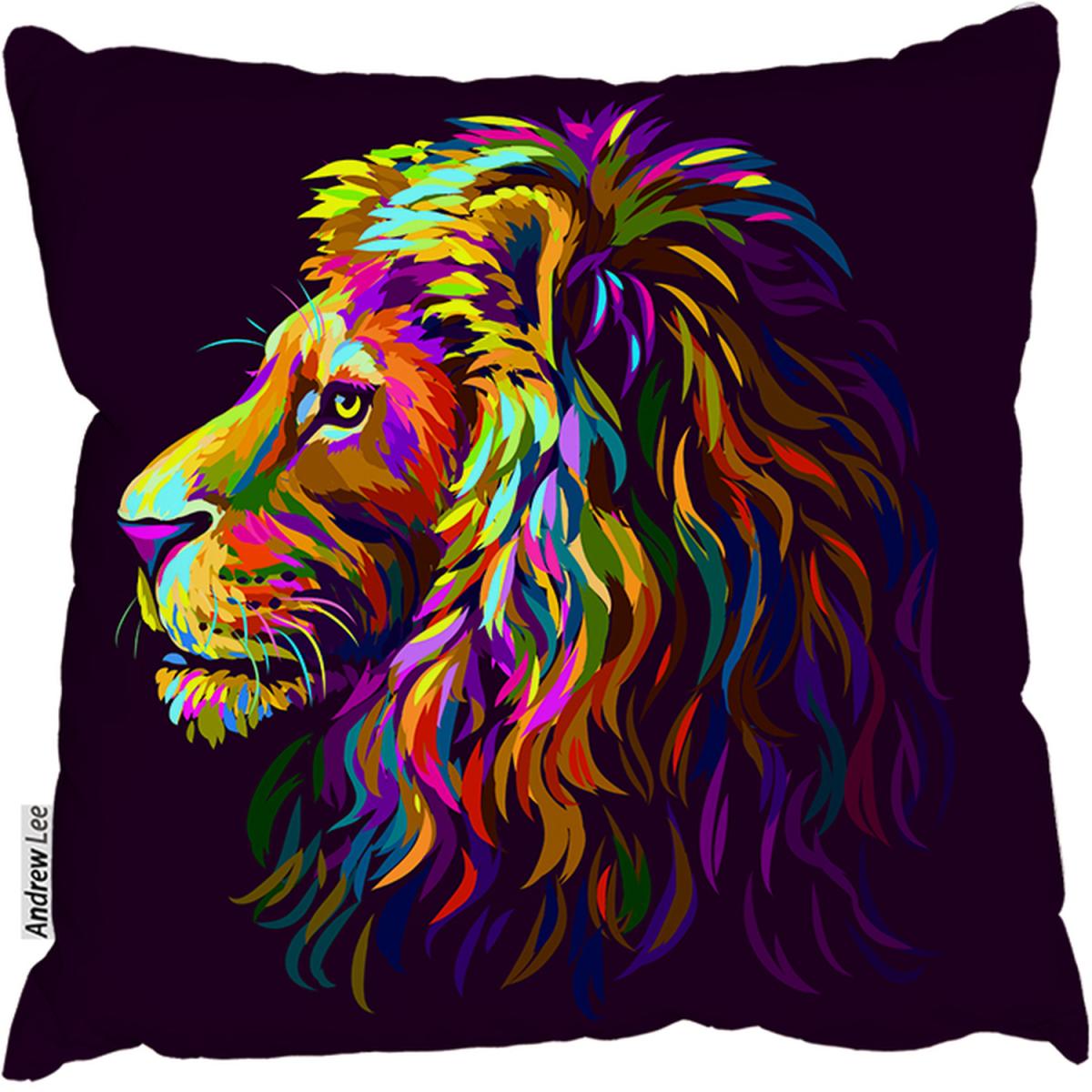 Purple Background In Popart Style Cushion - Purple / 45 – image 2