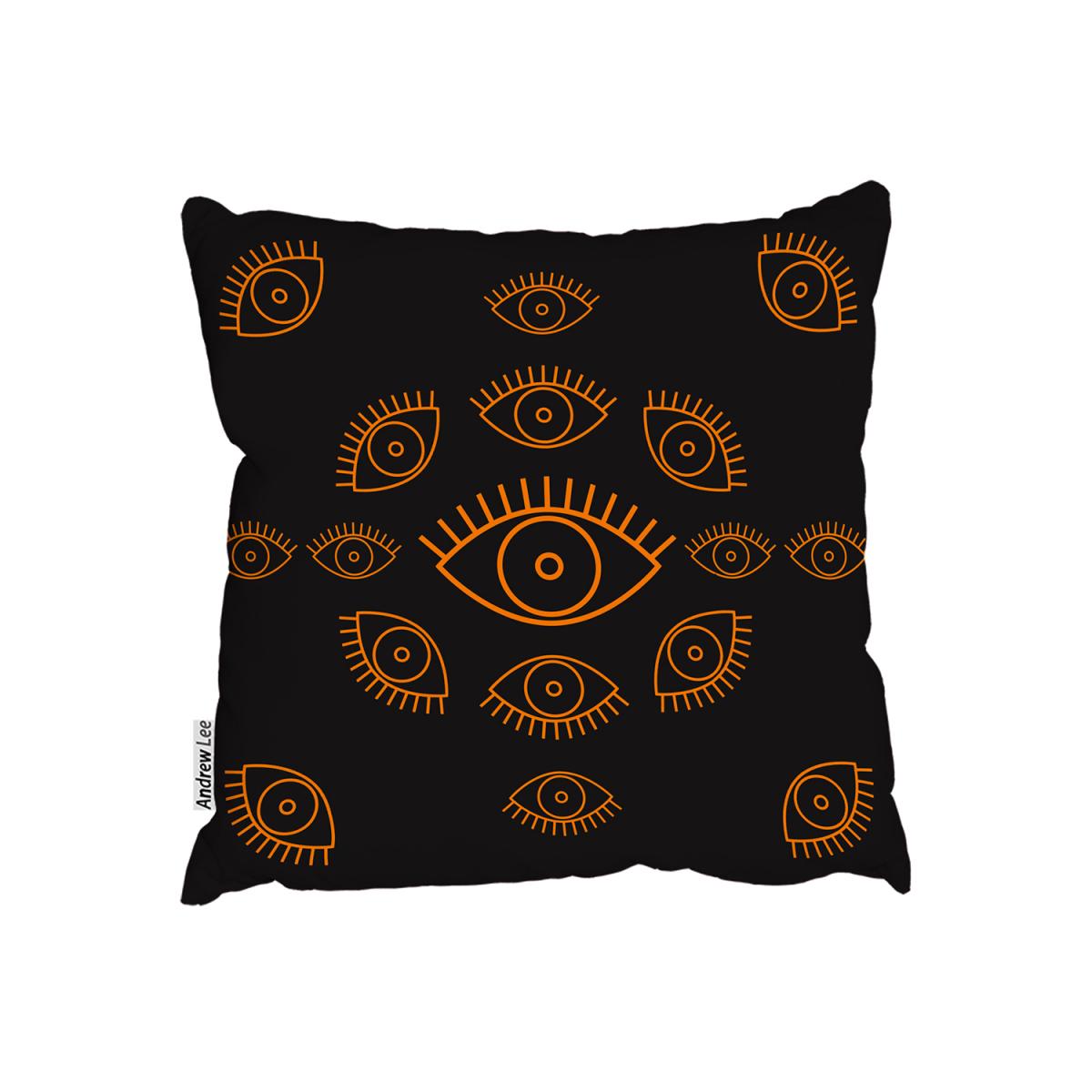 Eye Icon Cushion - Orange / 60cm – image 2