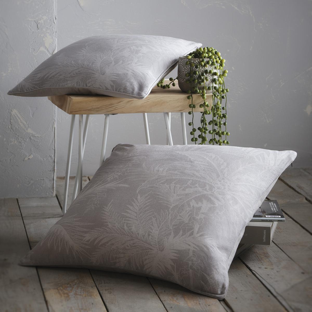 Portfolio Home Hot House Filled Cushion - Grey / 56cm – image 1