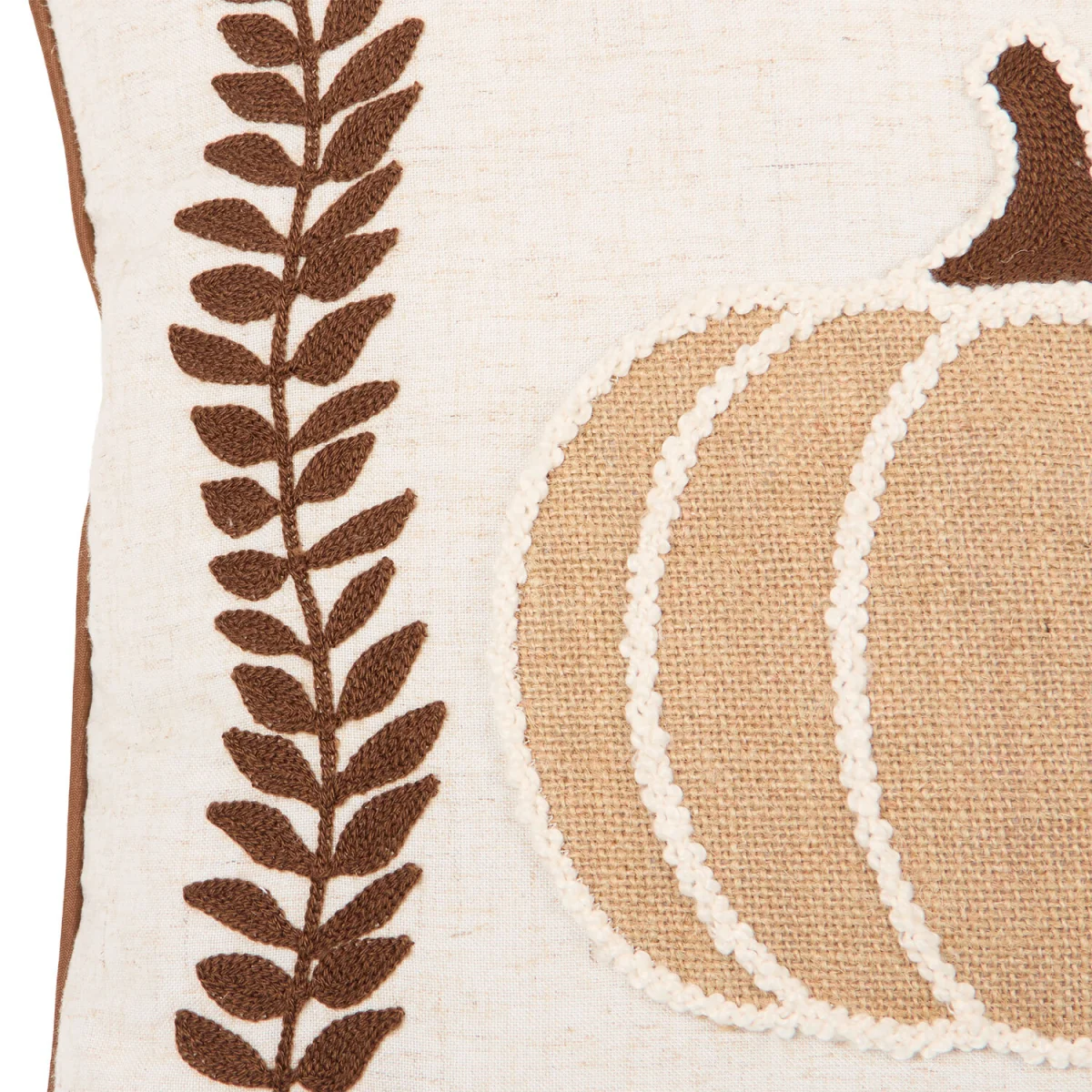 Rowan Foliage Cushion - Neutral – image 2