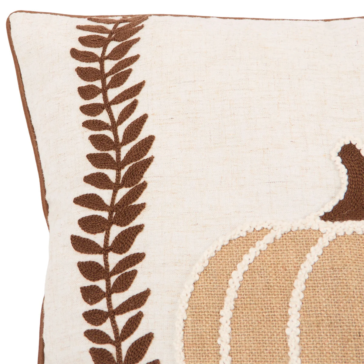 Rowan Foliage Cushion - Neutral – image 4