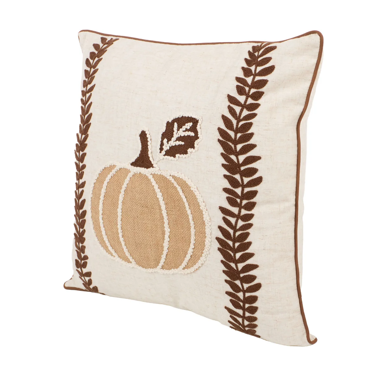 Rowan Foliage Cushion - Neutral – image 5