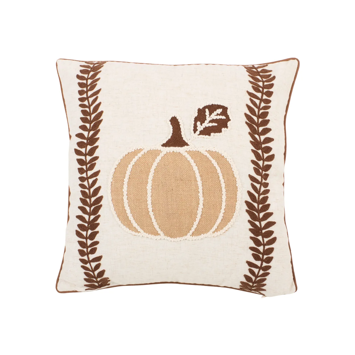 Rowan Foliage Cushion - Neutral – image 1