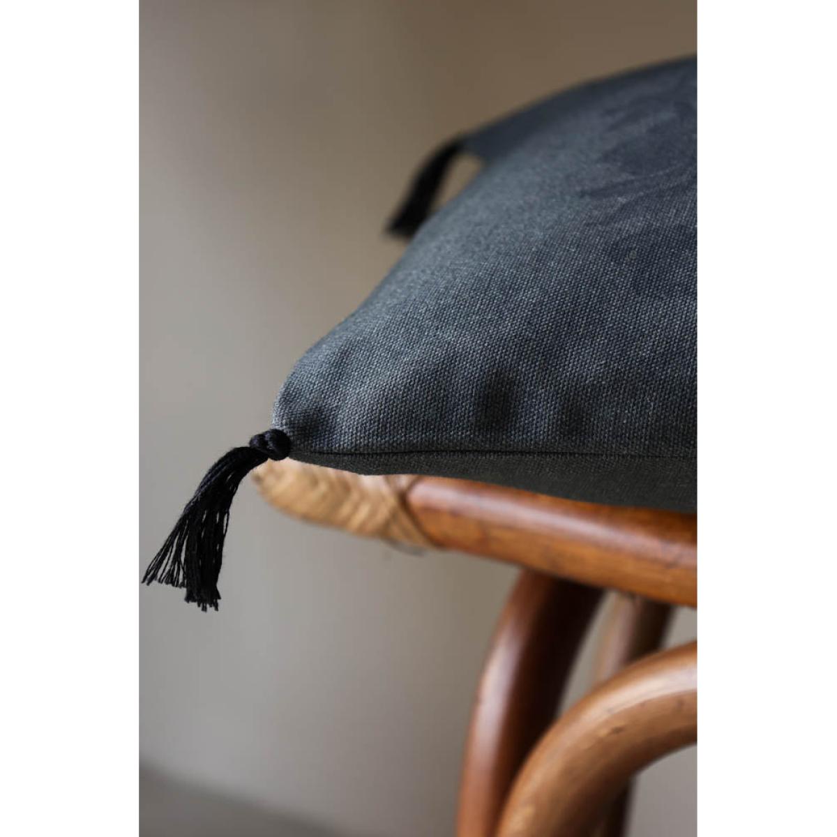 Embroidered Love Cotton Cushion – image 8