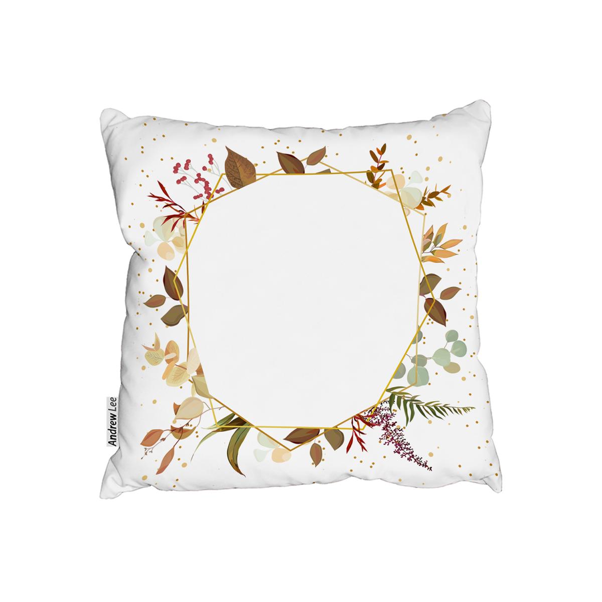 Autumn Flowers Outdoor Cushion - Brown / 60cm – image 2