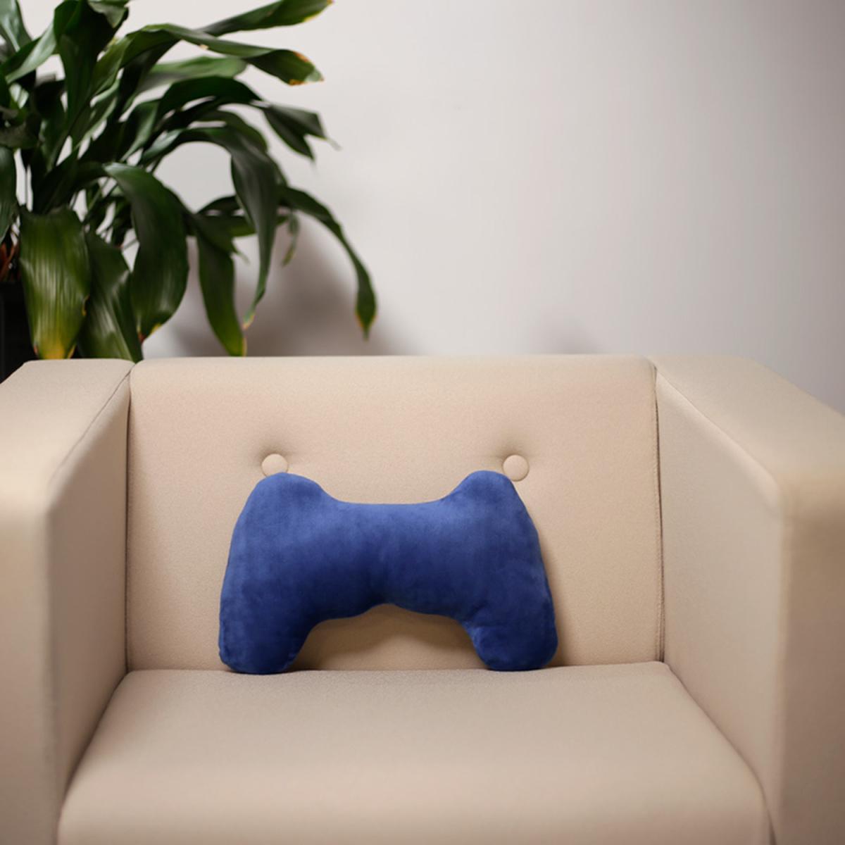 Plush Game Controller Shaped Cushion - Black – image 4
