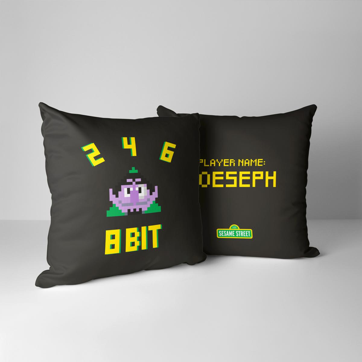 Count Von Count Personalised Cushion - Arcade – image 1