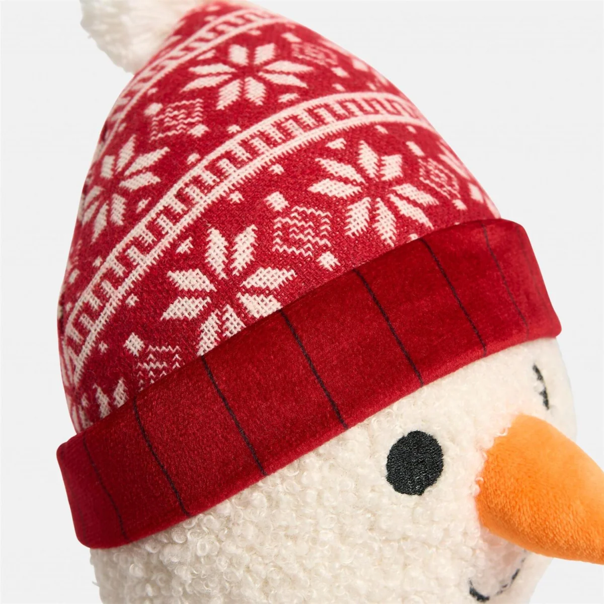 OHS Snowy the Snowman Cushion - White – image 1