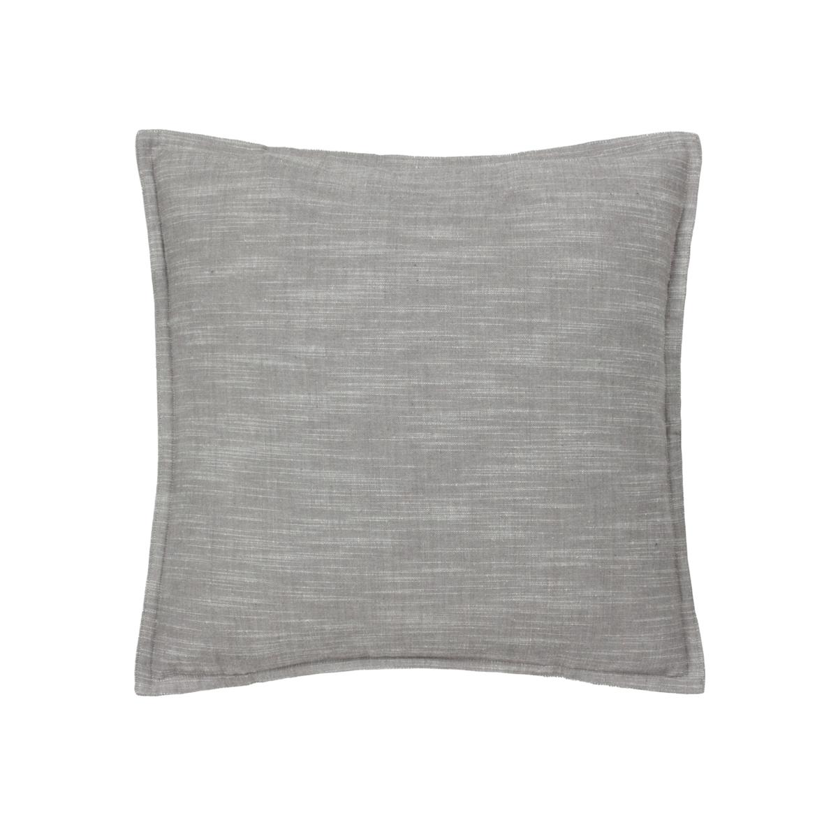 Torresmen Cotton Slub Cushion 45 x 45cm - Stone / Polyester