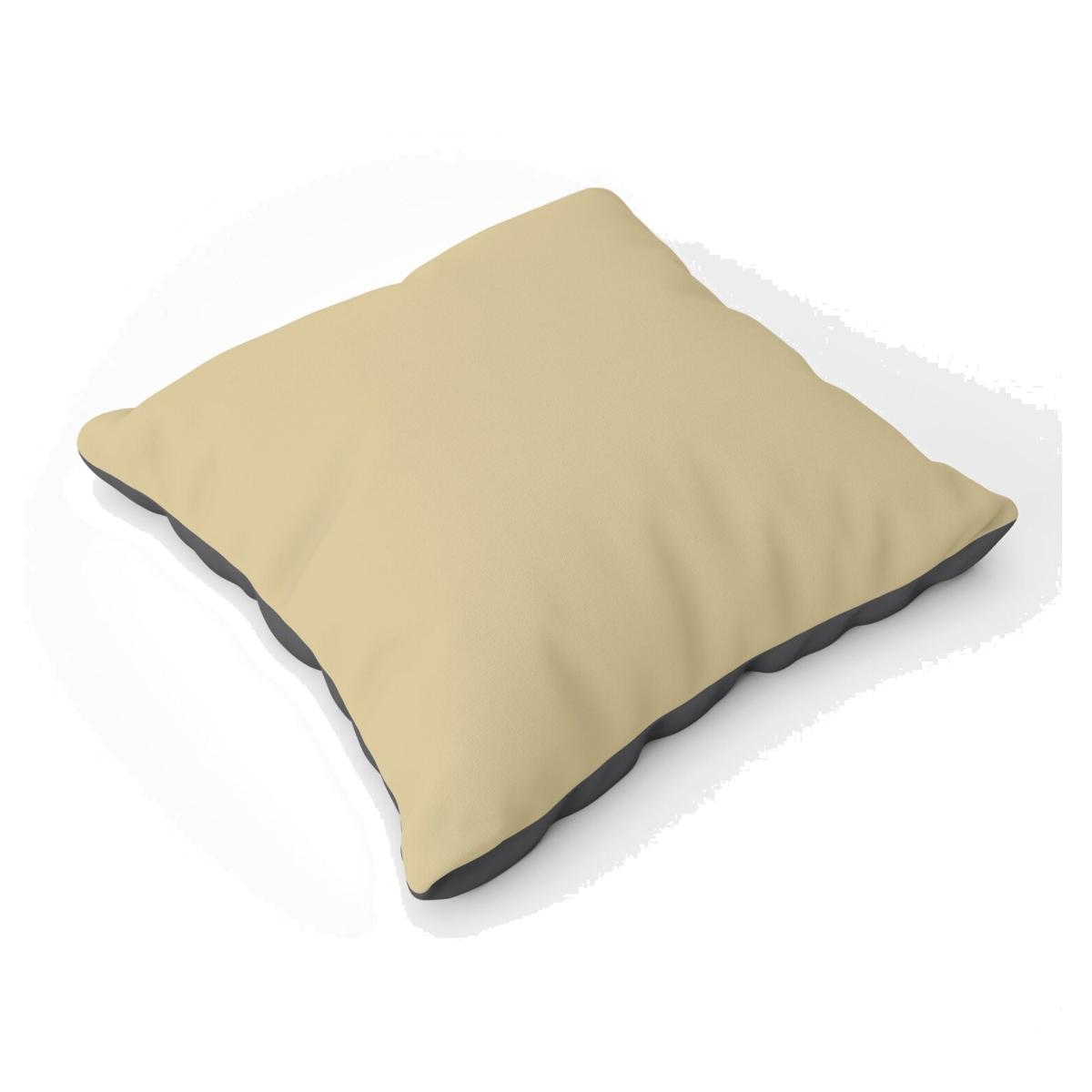 Biscuit Brown Floor Cushion - Brown