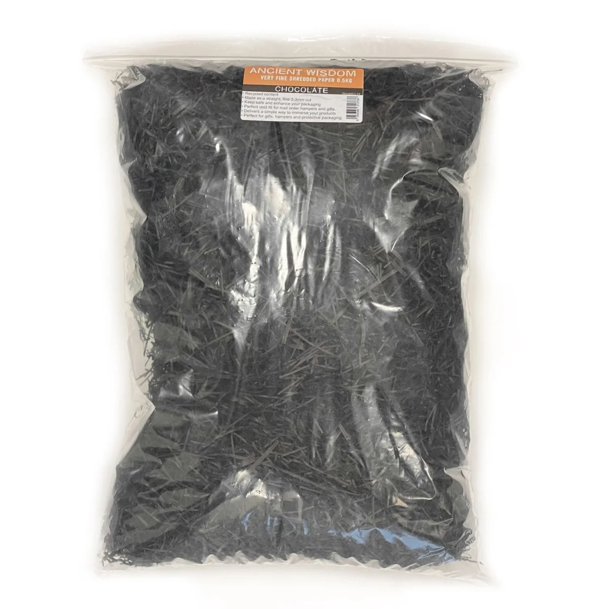Chocolate Shredded Paper Fine Gift Cushioning - Chocolate – image 3