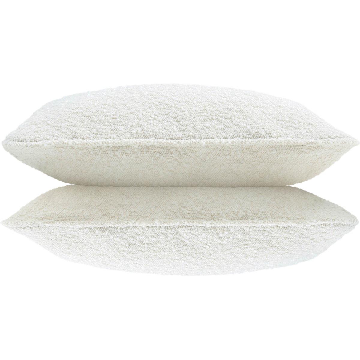 Soft Textured Lumar Cushion, 2 Pack - White – image 2