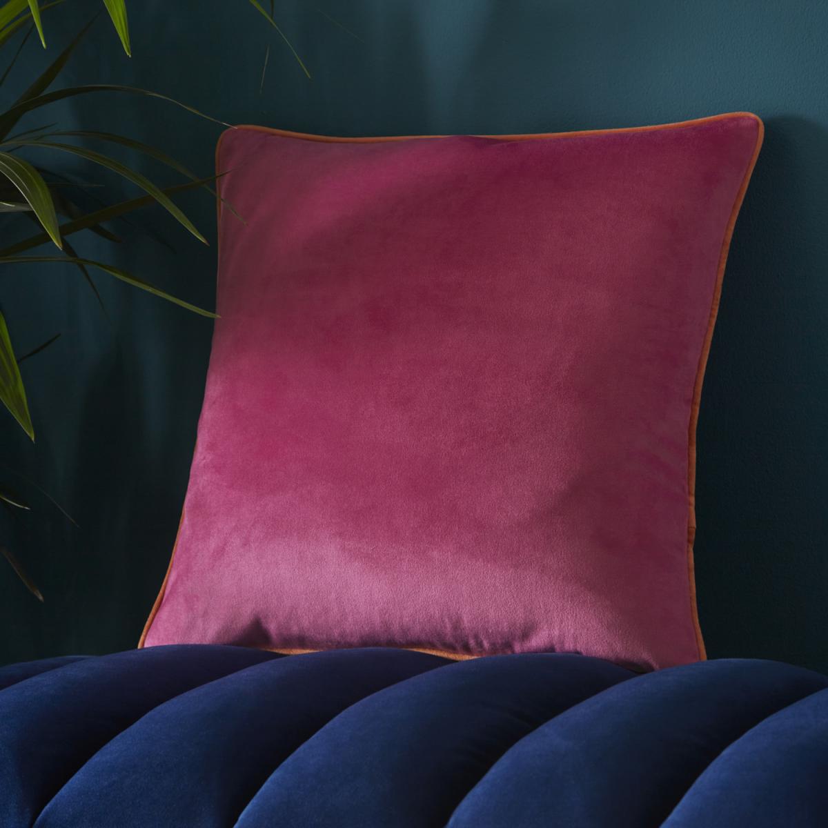 Velvet Cushion - Grey / 56cm – image 3