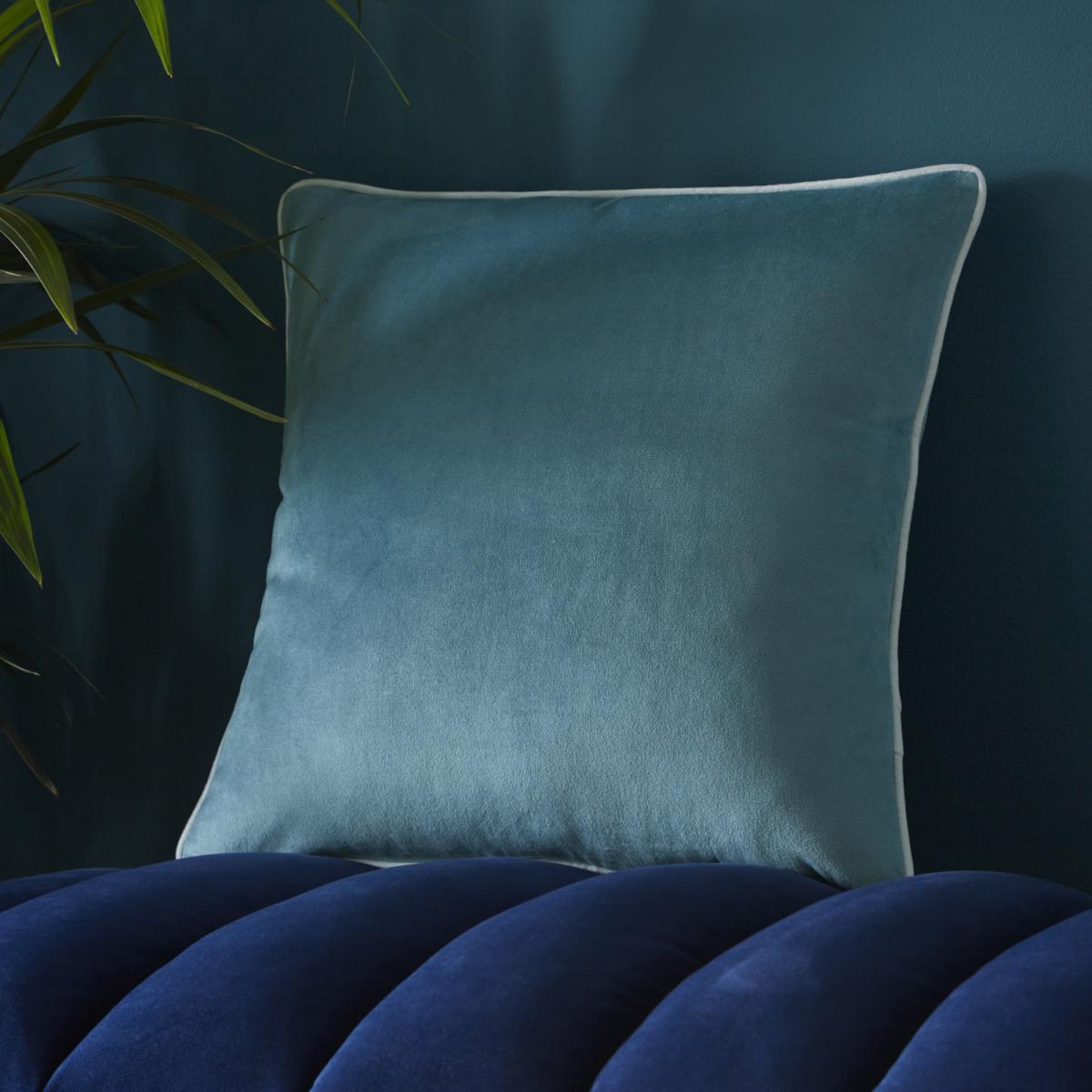 Velvet Cushion - Grey / 56cm – image 4