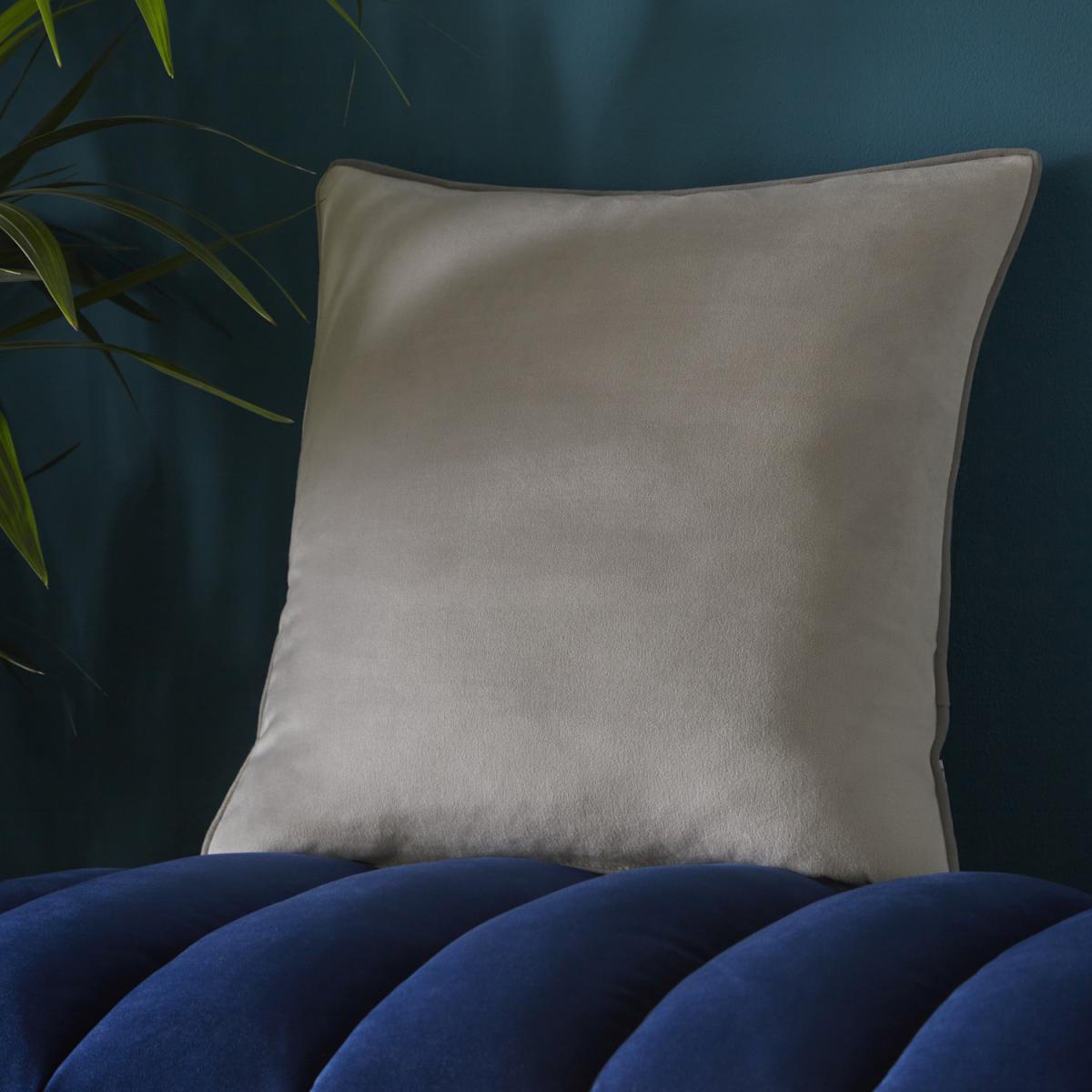 Velvet Cushion - Grey / 56cm – image 5