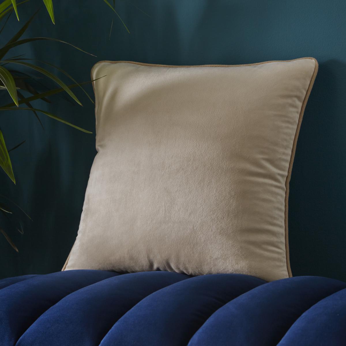 Velvet Cushion - Grey / 56cm – image 6