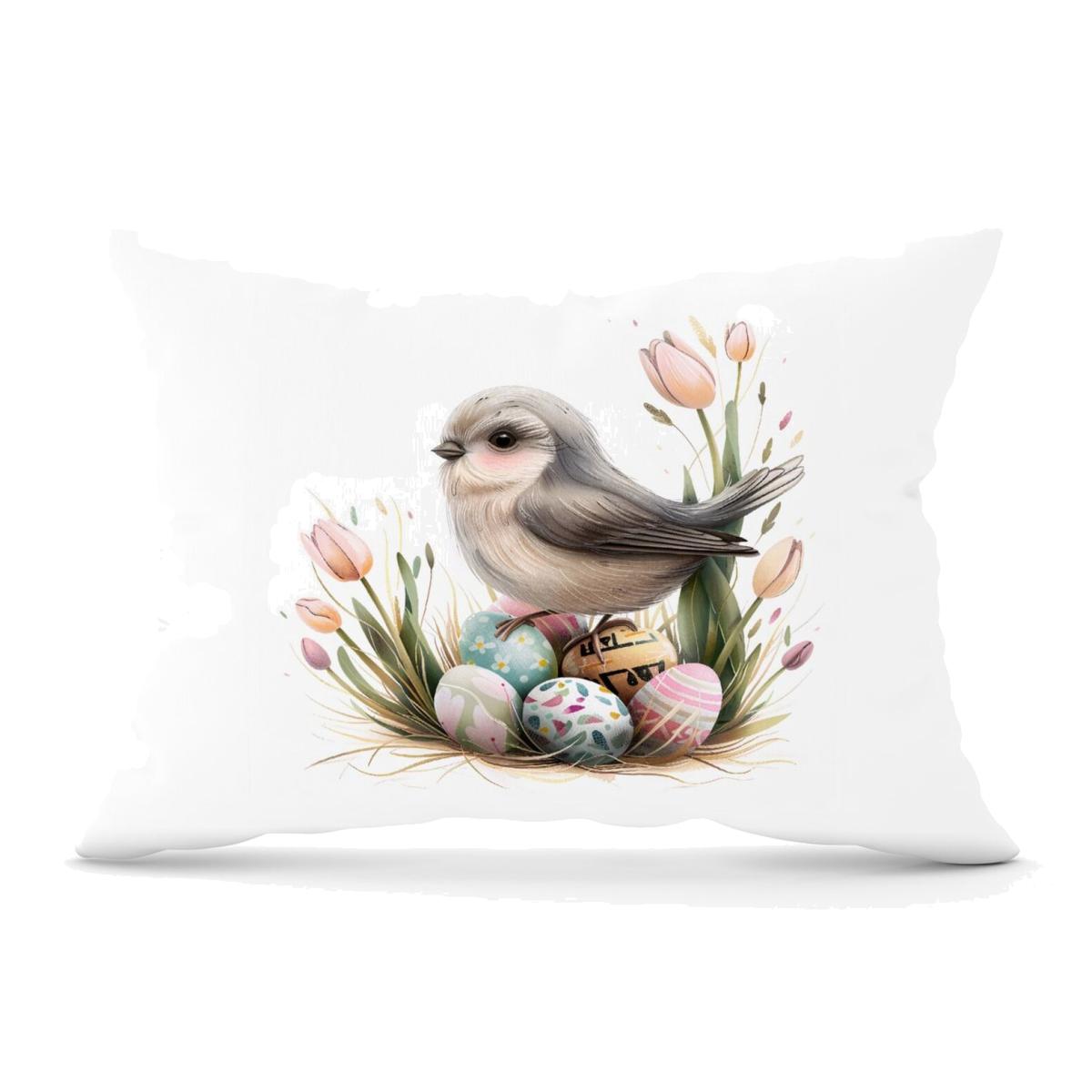 Sweet Easter Cuckoo Cushion - Neutral / 33cm