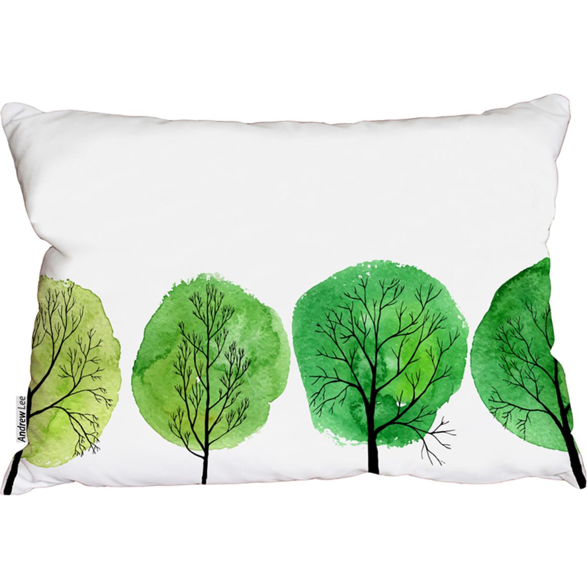Trees Cushion - Green – image 2