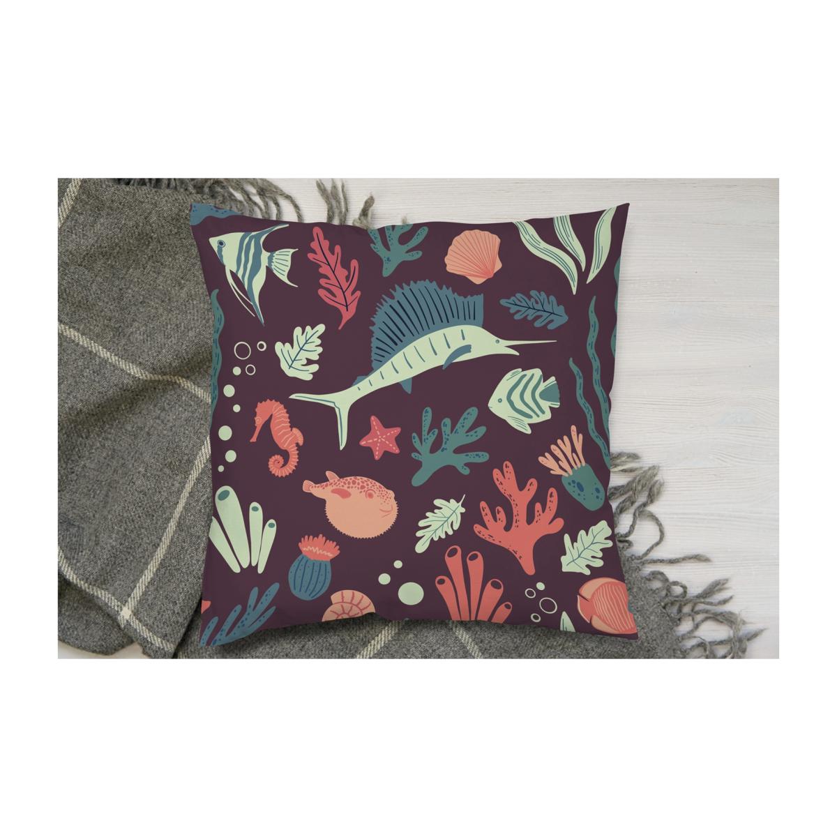 Sealife Cushion - Purple / 60 – image 1