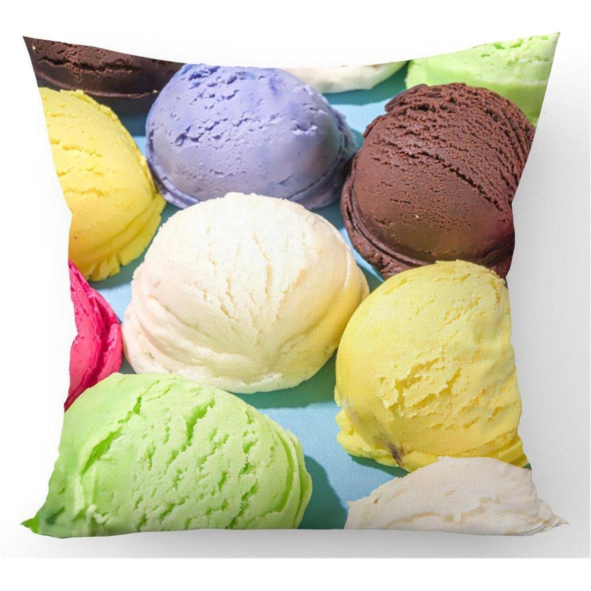 Ice Cream Scoops Cushion - Yellow / 60cm – image 3