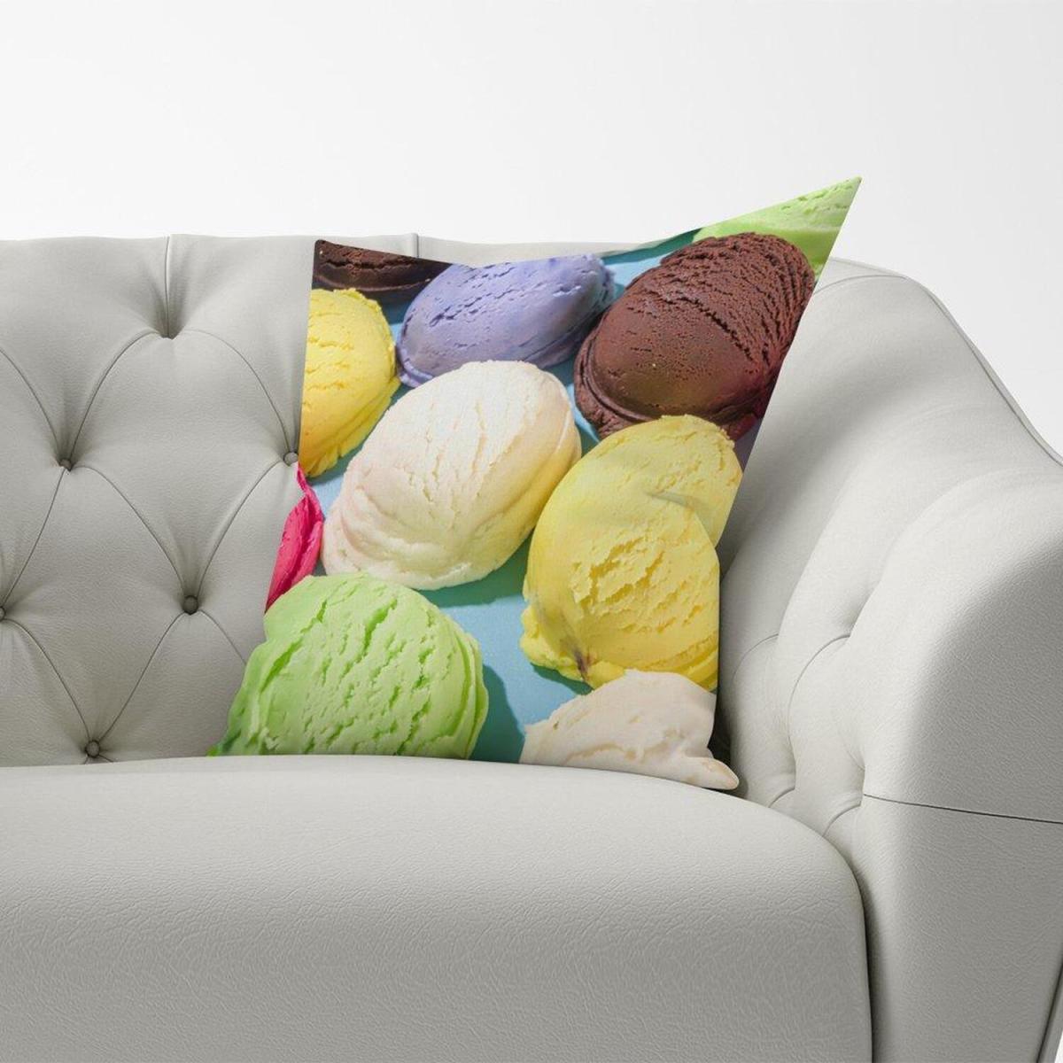 Ice Cream Scoops Cushion - Yellow / 60cm – image 1