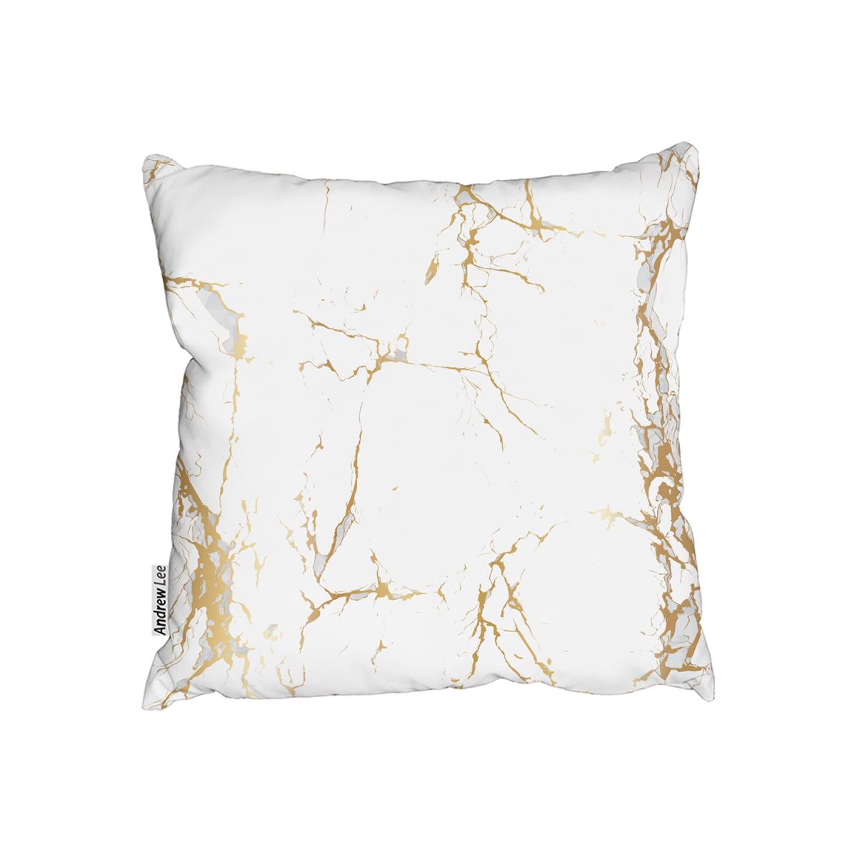 Golden Marble Outdoor Cushion - Yellow / 45cm – image 2
