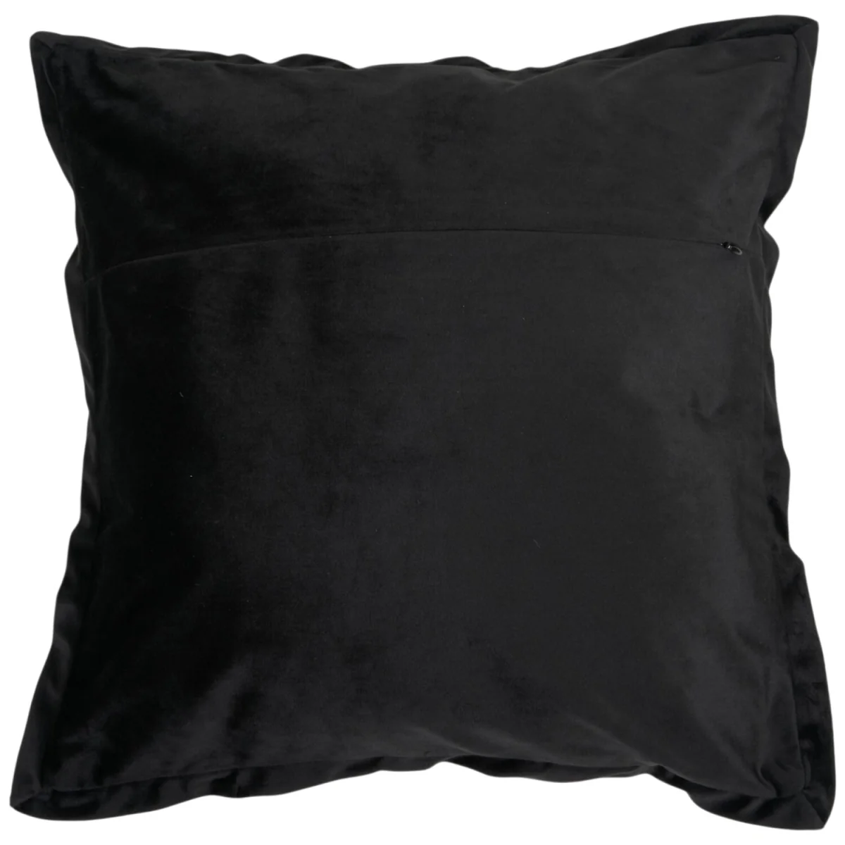 Celine Woven Squares Cushion - Black – image 2