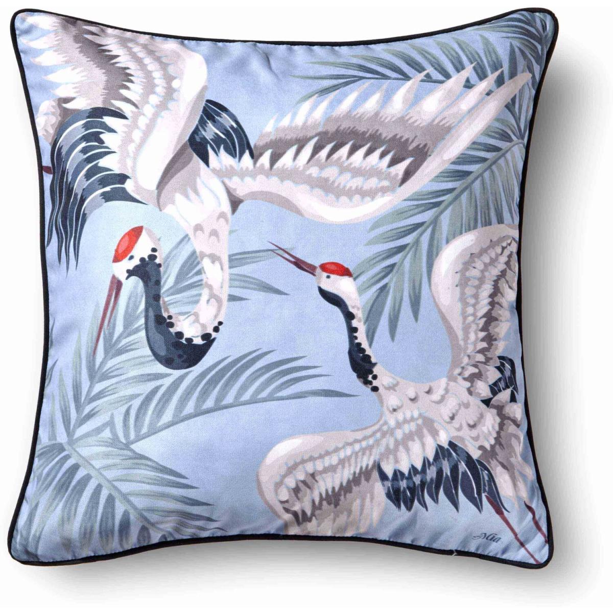 The Mia Stork Cushion With Filling - Multicolour – image 3