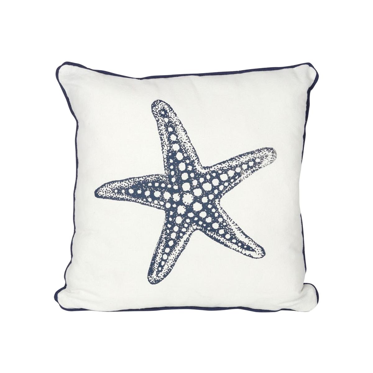 Square Starfish Cushion 33cm - Mulicolour – image 1