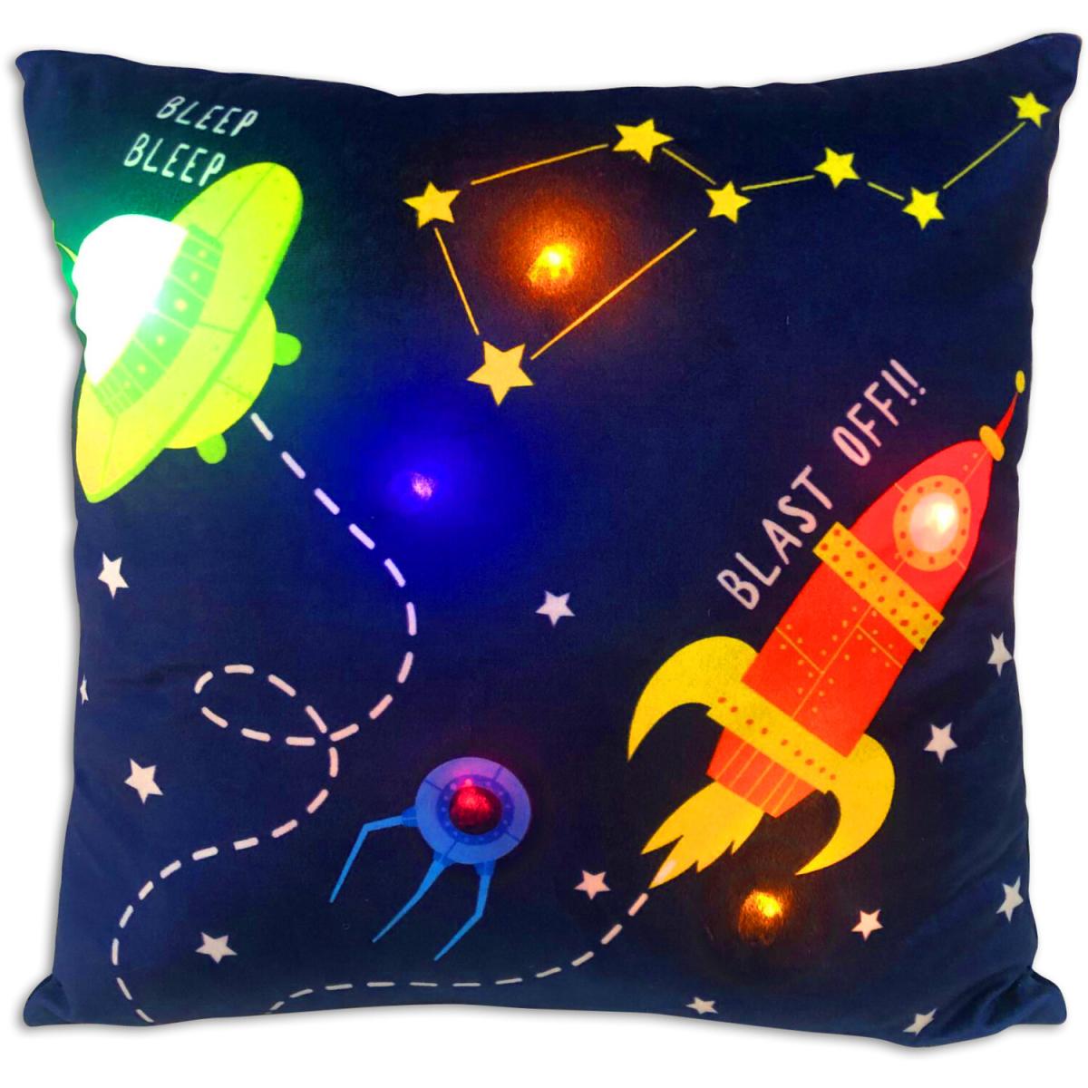 Space Light Up Cushion - Blue – image 2