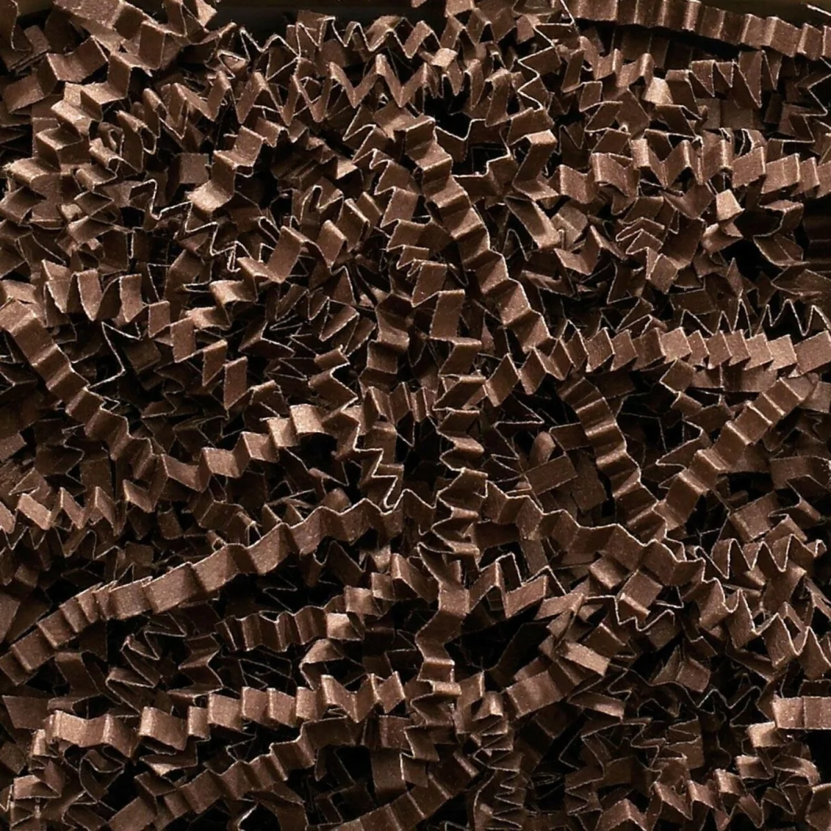 Shredded Paper Gift Wrap Cushioning Material - Chocolate – image 4