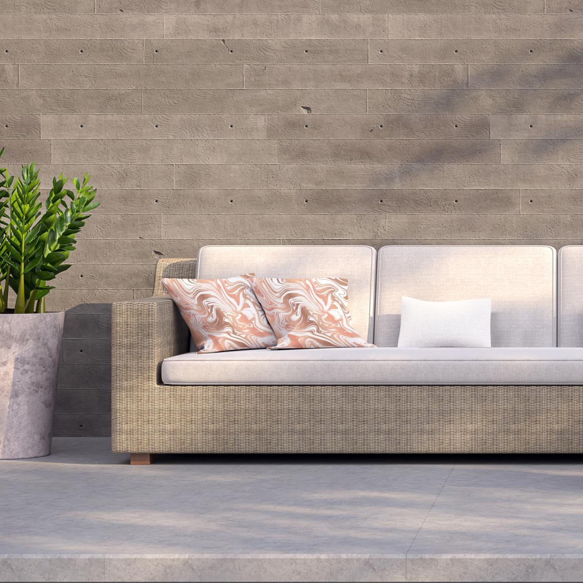 Liquid marble Outdoor Cushion - Pink / 60cm – image 1