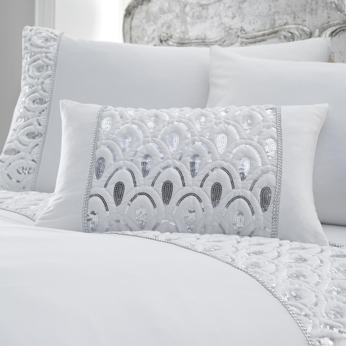 Ritz Boudoir Cushion - Silver – image 3