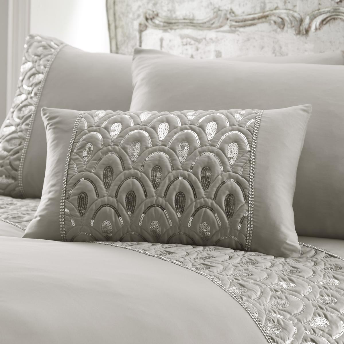 Ritz Boudoir Cushion - Silver – image 4