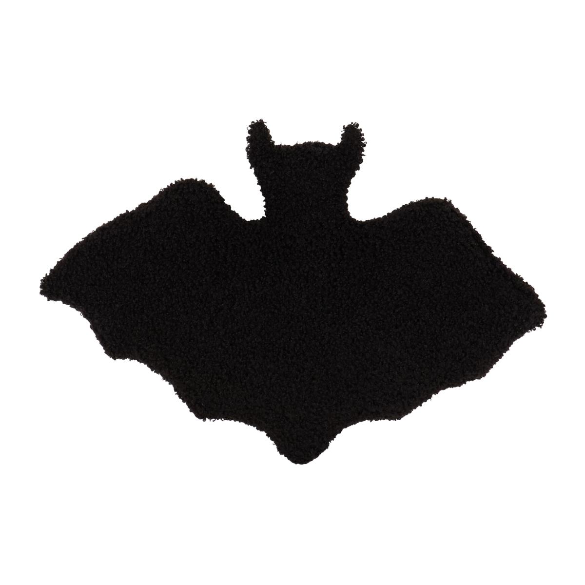 Bat Shaped Cushion - Black