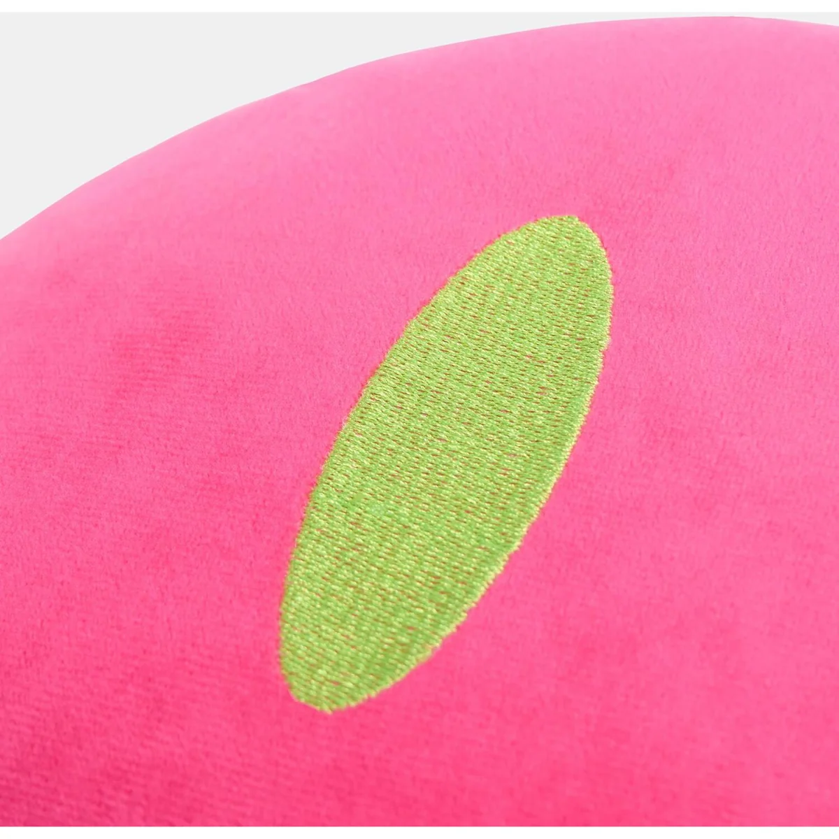 OHS Smiley Face Shape Cushion - Pink/Green – image 7