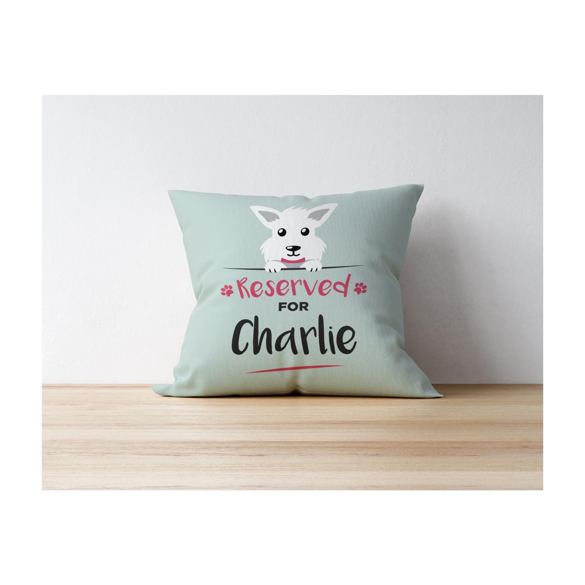 Personalised Westie Cushion – image 1