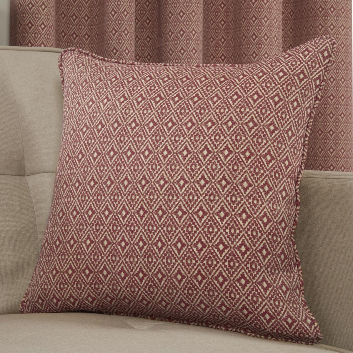 Aztec Salsa Patterned Pre Filled Cushion - Salsa – image 1