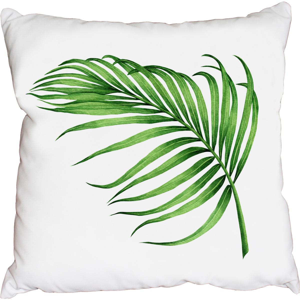 Single Palm Leaf Outdoor Cushion - Green / 60cm – image 2