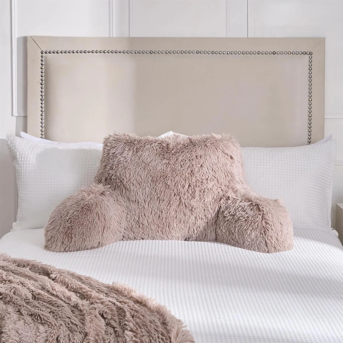 OHS Long Hair Cuddle Cushion - Natural – image 3
