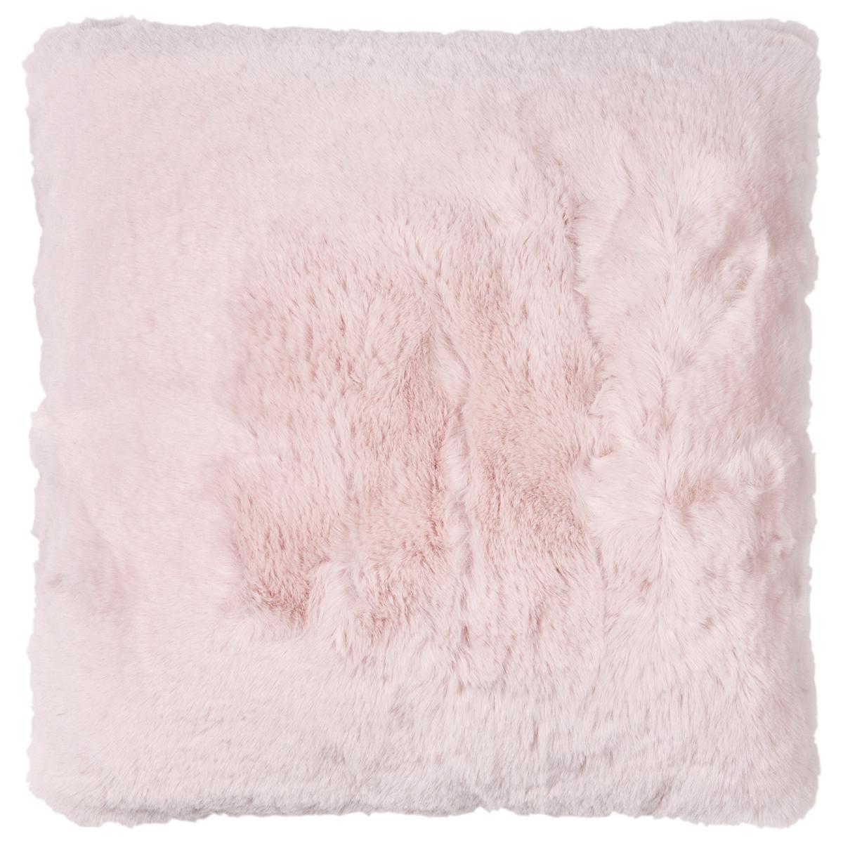 Rabbit Faux Fur Cushion - White / 55cm – image 12