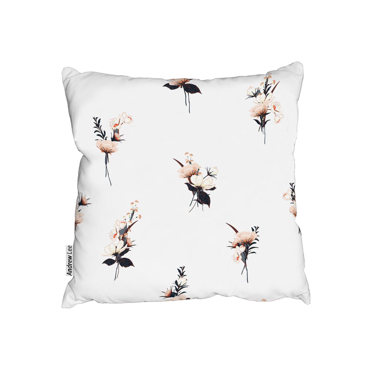 Flower Bunches Cushion - White / 60cm – image 2