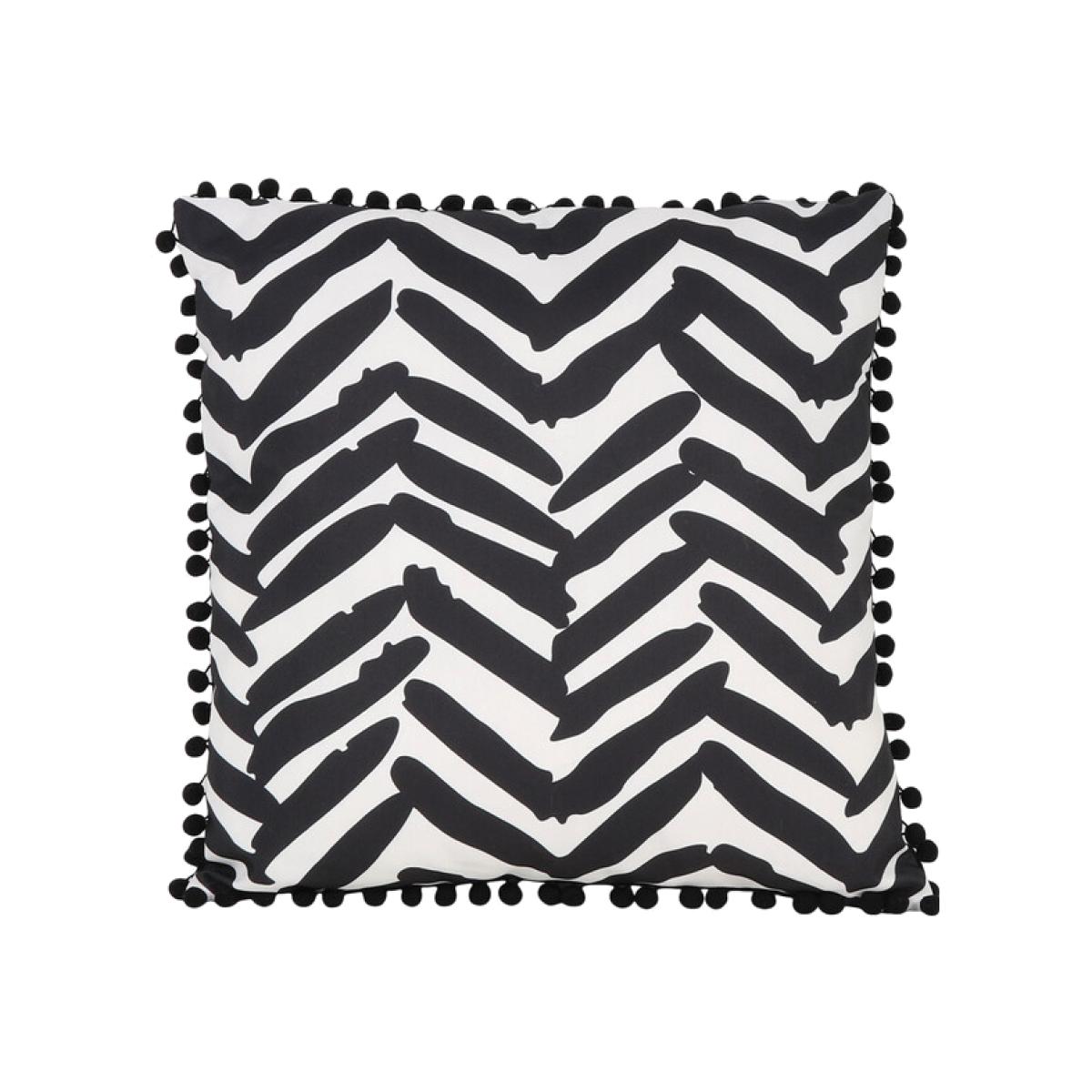 Divante Zanzibar Pom Pom Edge Outdoor Cushion – image 1
