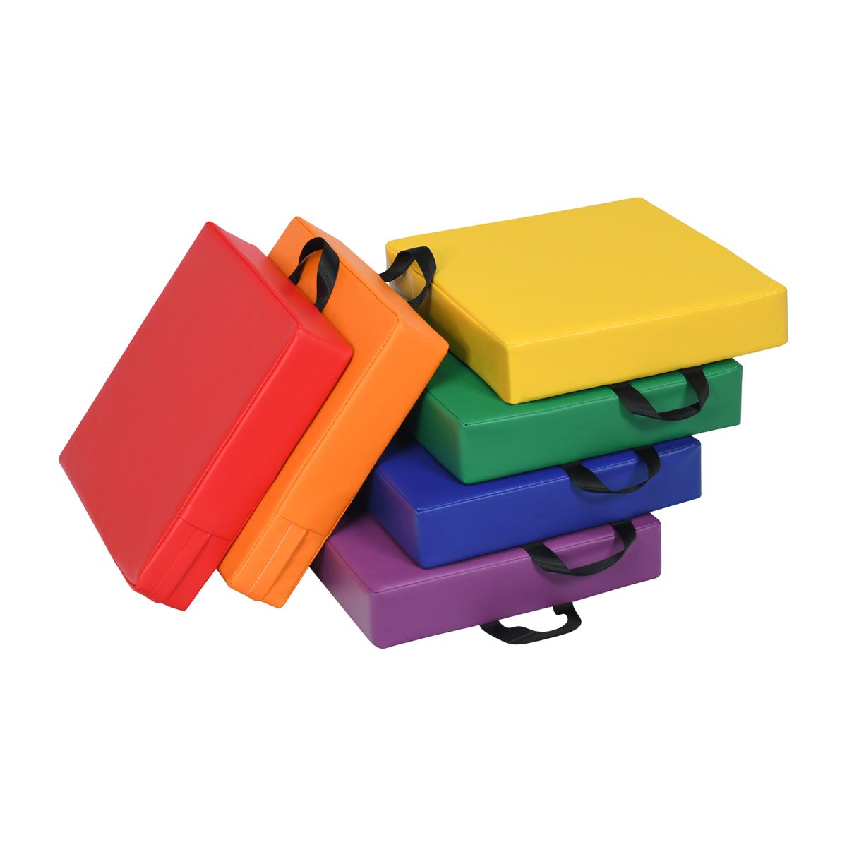 6pcs Kids Floor Cushion - Multicolour – image 1