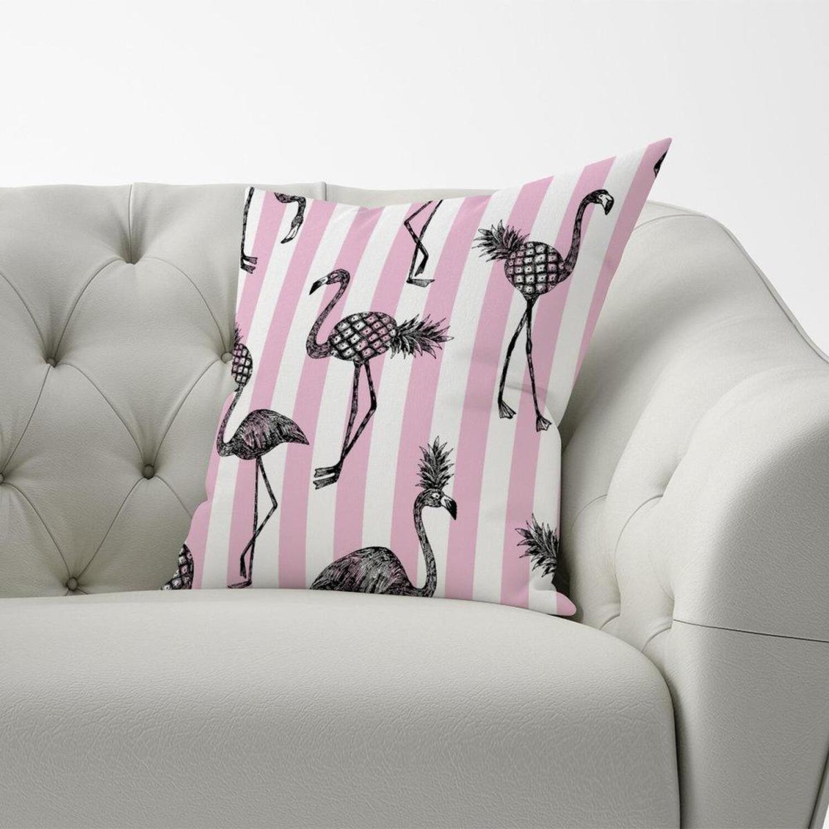 Pineapple Flamingo Cushion - Pink / 60cm – image 4