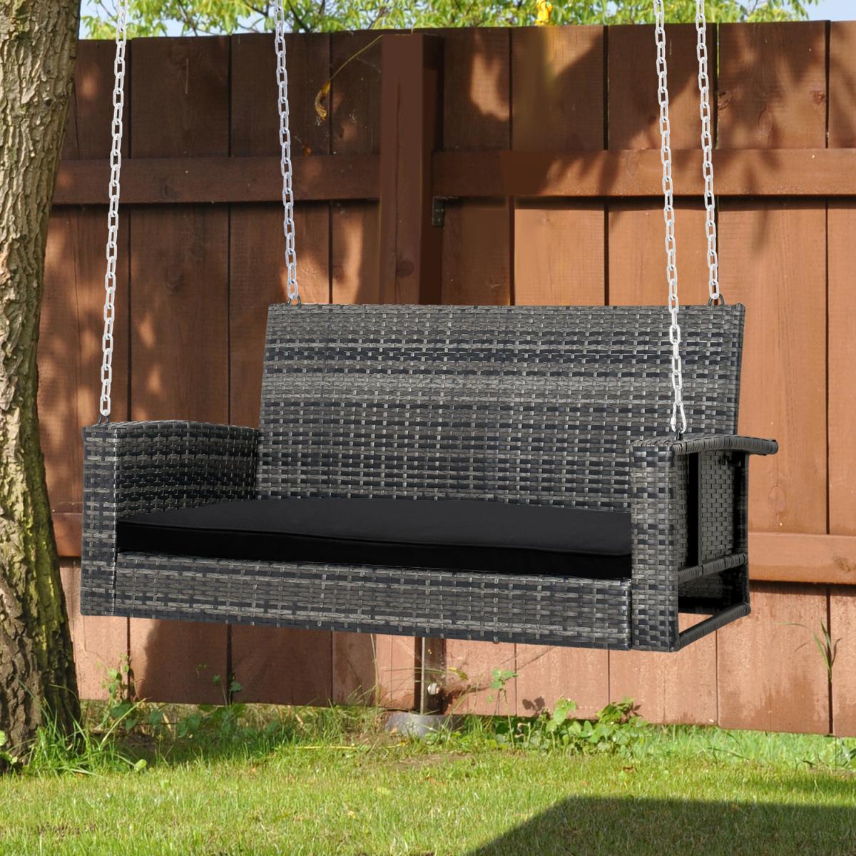 2 Seater Bench Cushion - Black – image 2