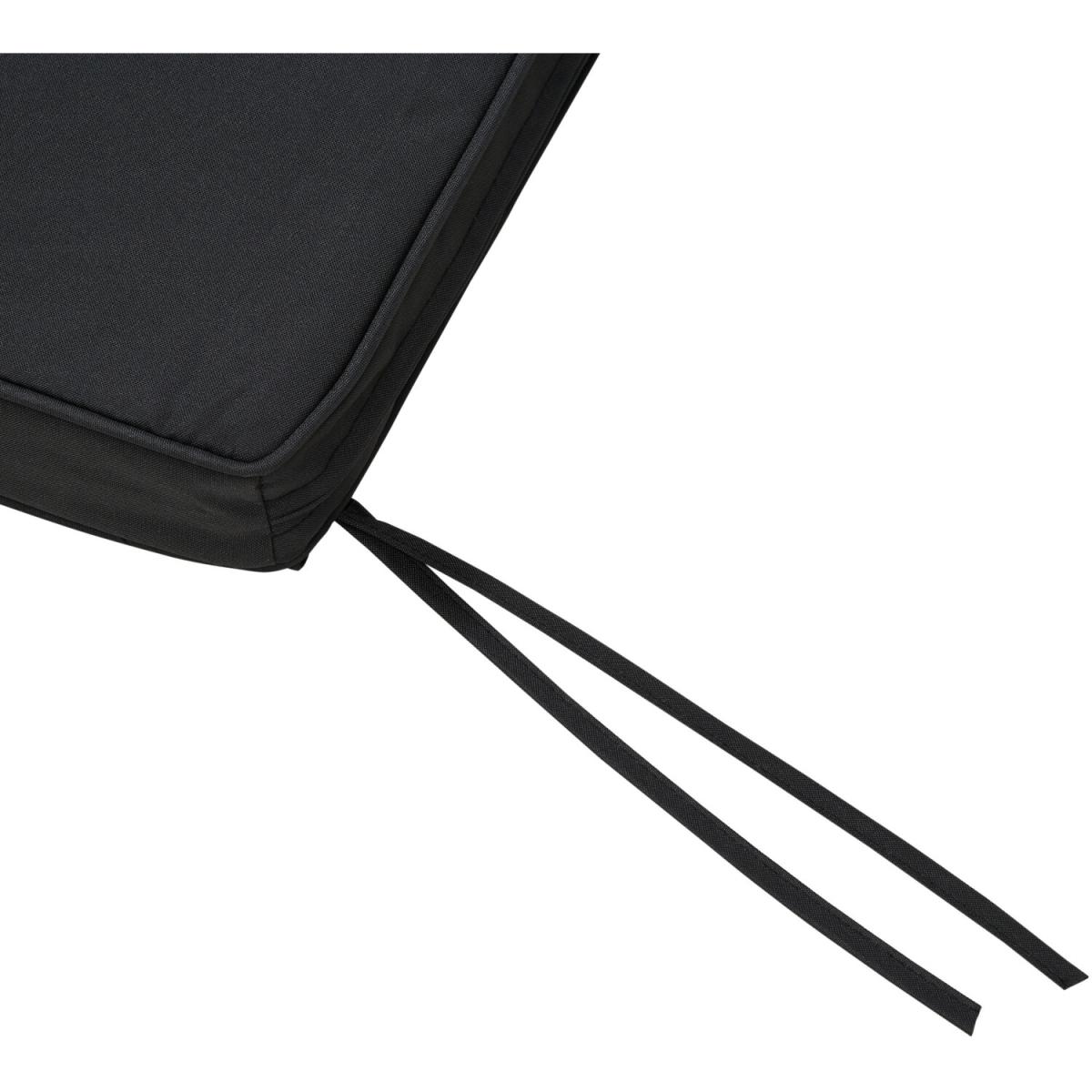 2 Seater Bench Cushion - Black – image 9