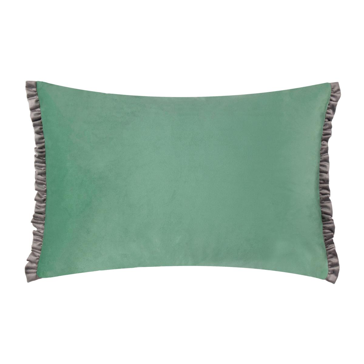 Tilly Cushion - Sage/Grey / 80 Feather 20 Polyester